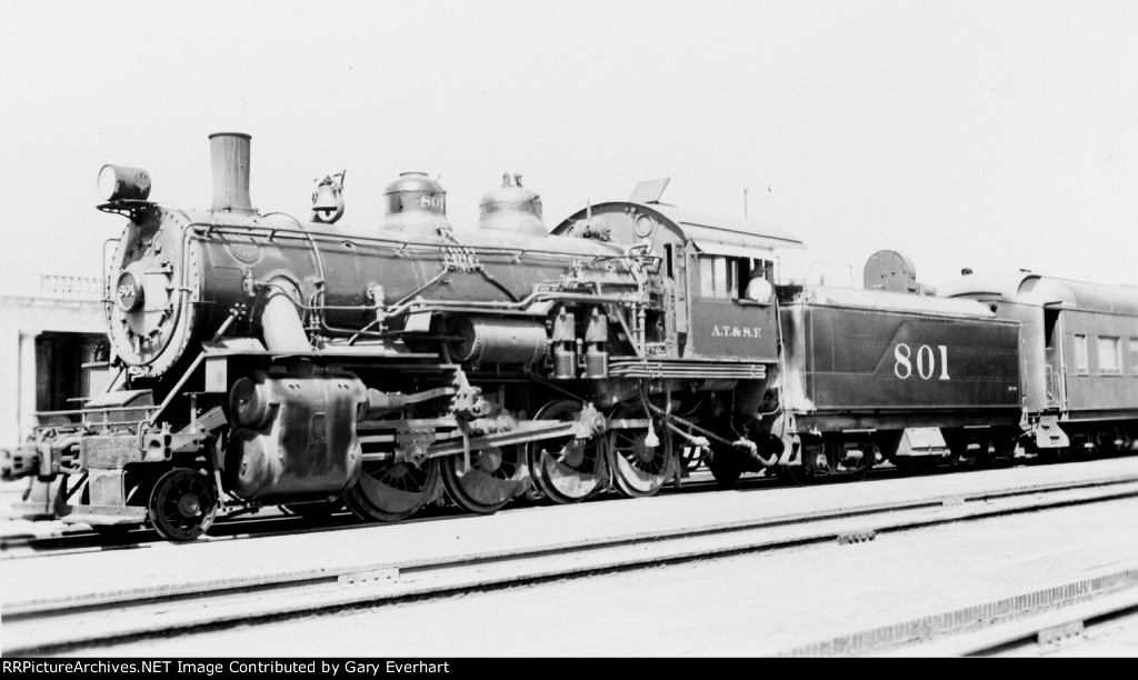 ATSF 2-8-0 #801 - Atchison, Topeka & Santa Fe